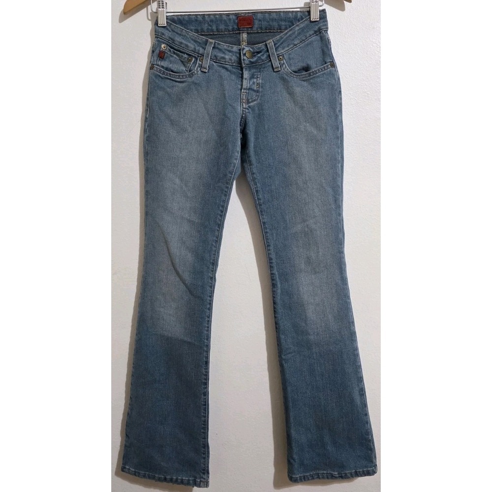 Fossil Vintage Womens Jeans Sz 0R Bootcut Flare Stretch Denim Galaxina‎ Low Rise